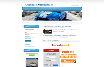 Annonce Automobiles